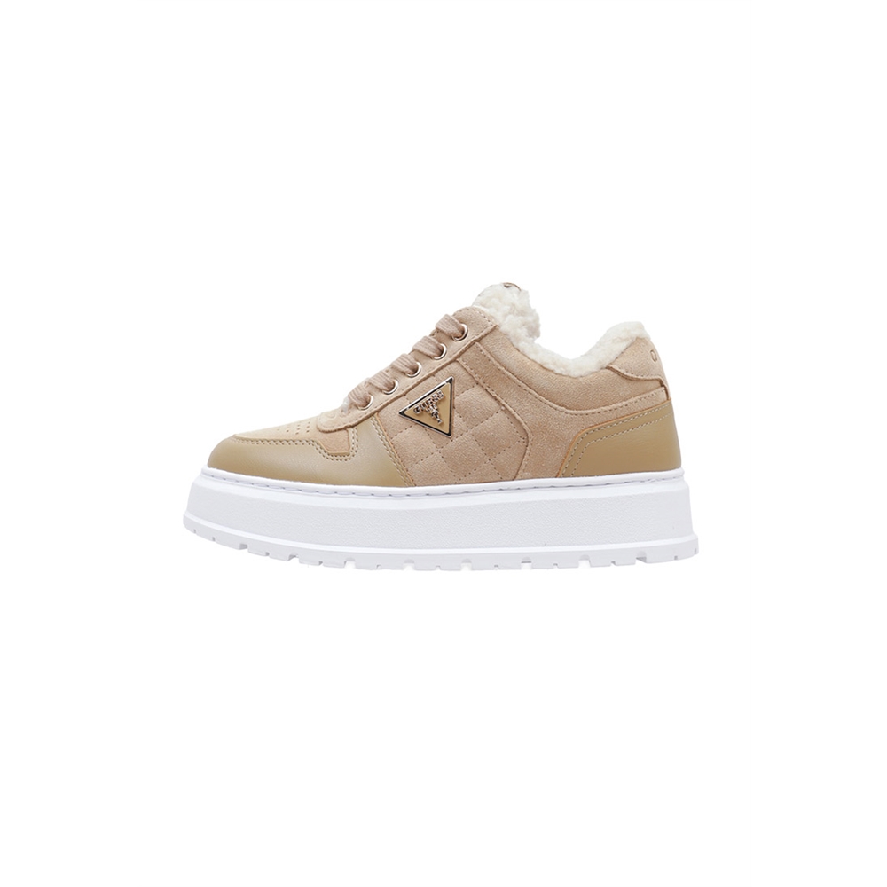 Guess TERRIA  Deportivas Con Plataforma Mujer Cuero