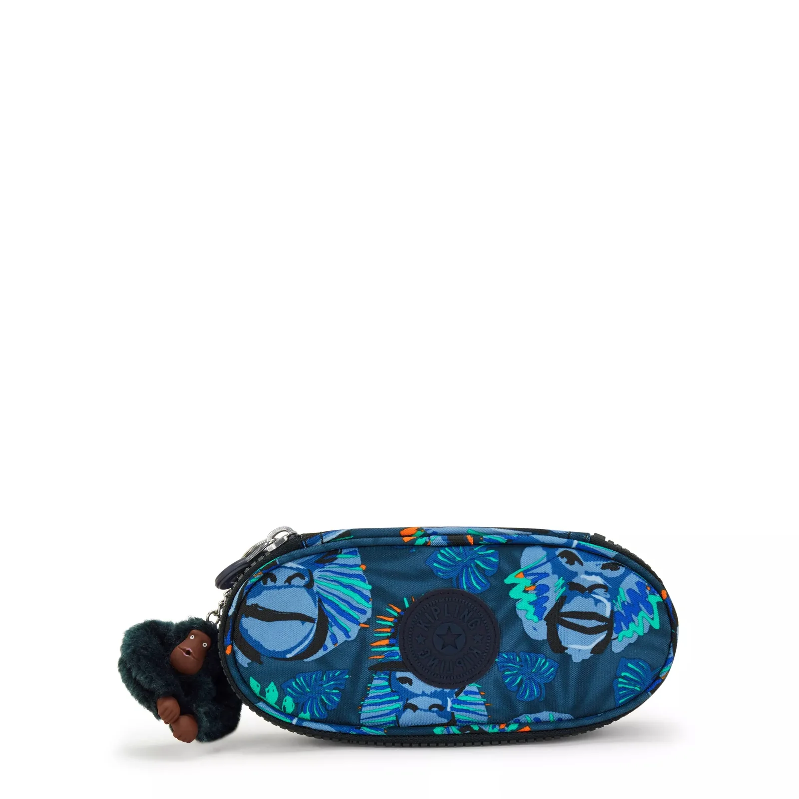 ESTUCHE KIPLING DUOBOX. CON PORTABOLIS Y COLGANTE DEL MONO DE KIPLING.