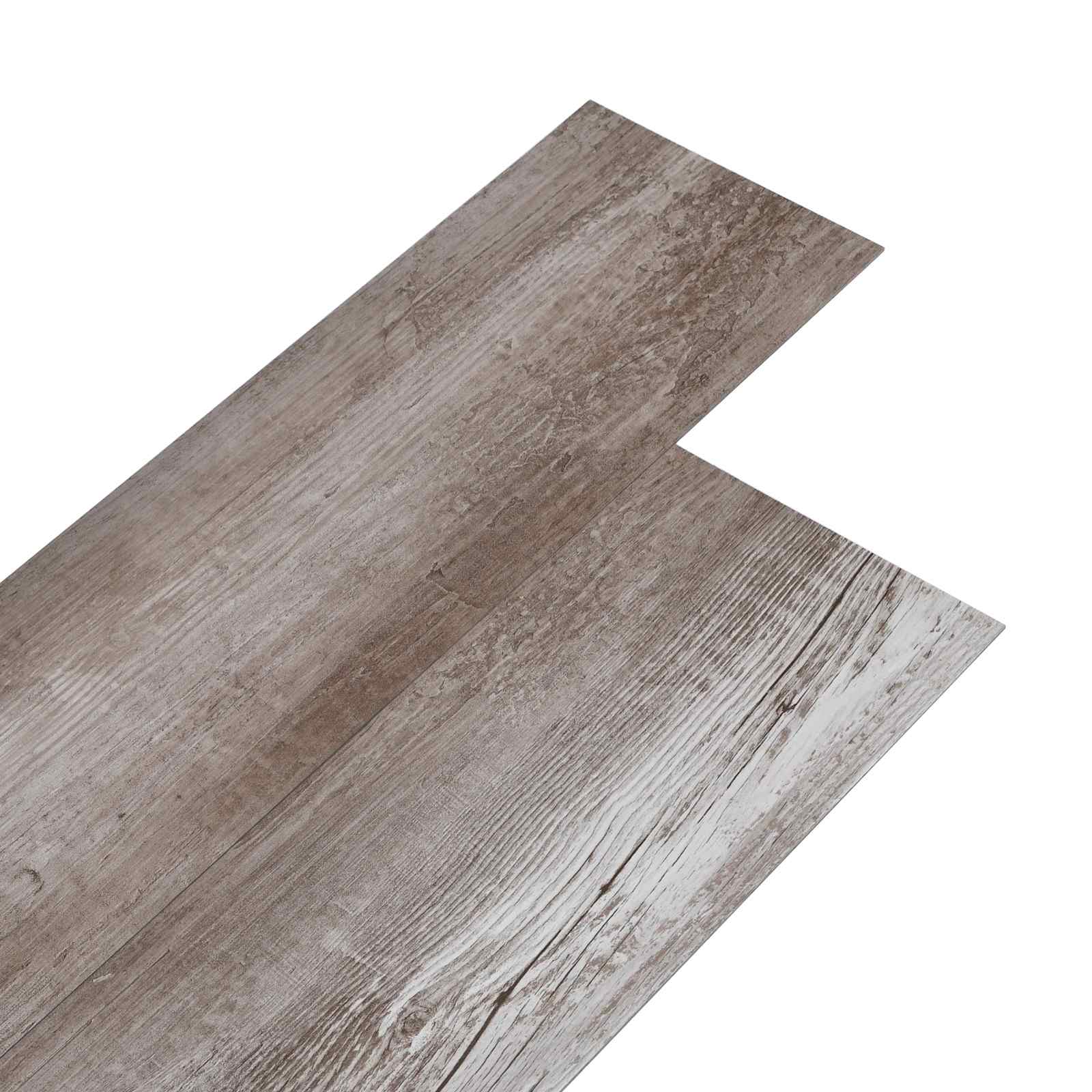 vidaXL Laminas de Suelo de PVC Autoadhesivas 30,5 x 61 cm 28 pcs PVC Multicolor