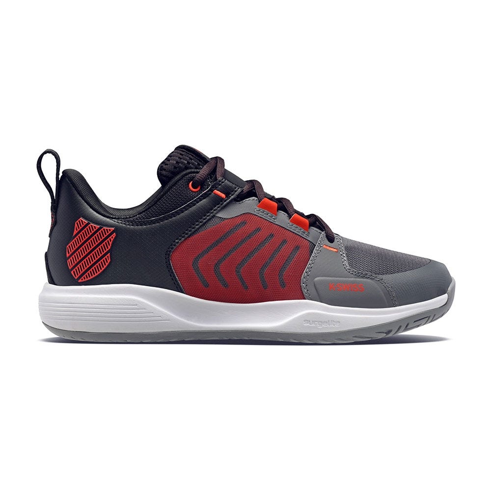 Zapatillas Kswiss Ultrashot Team All Court Gris Negro 07395052