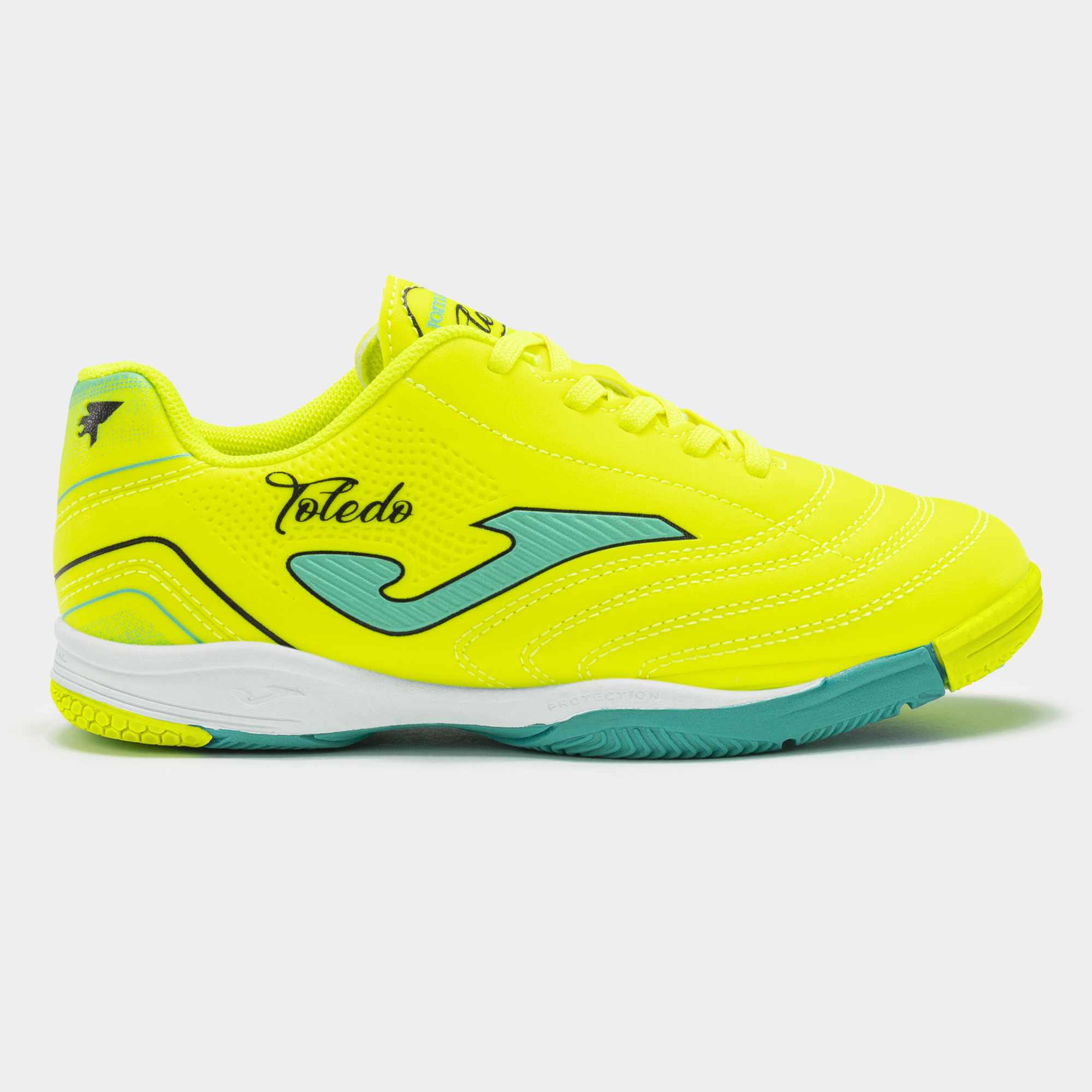 Zap. Joma Toledo Jr 2411 Lemon Fluor Turquoise Sala Tojw2411in Talla Junior - 31