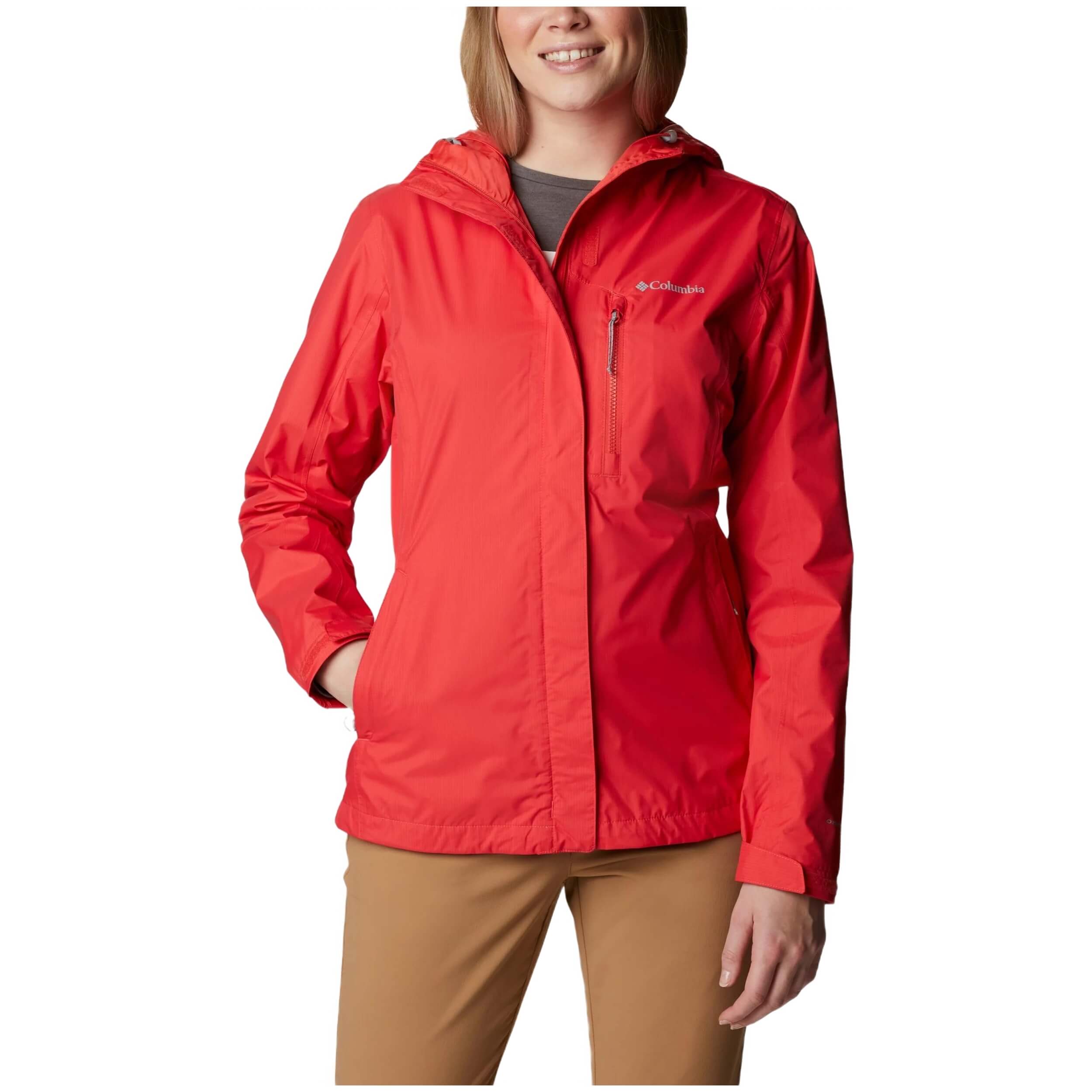 Chaquetas marca Columbia modelo 1760071676 para mujer en color rojo