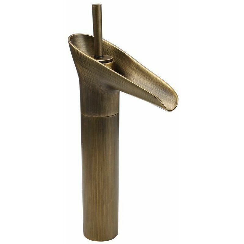 Grifo de lavabo de un solo Mango, European de estilo lavabo, Grifo de Cobre Retro, Copa de vino de Ponce Corte