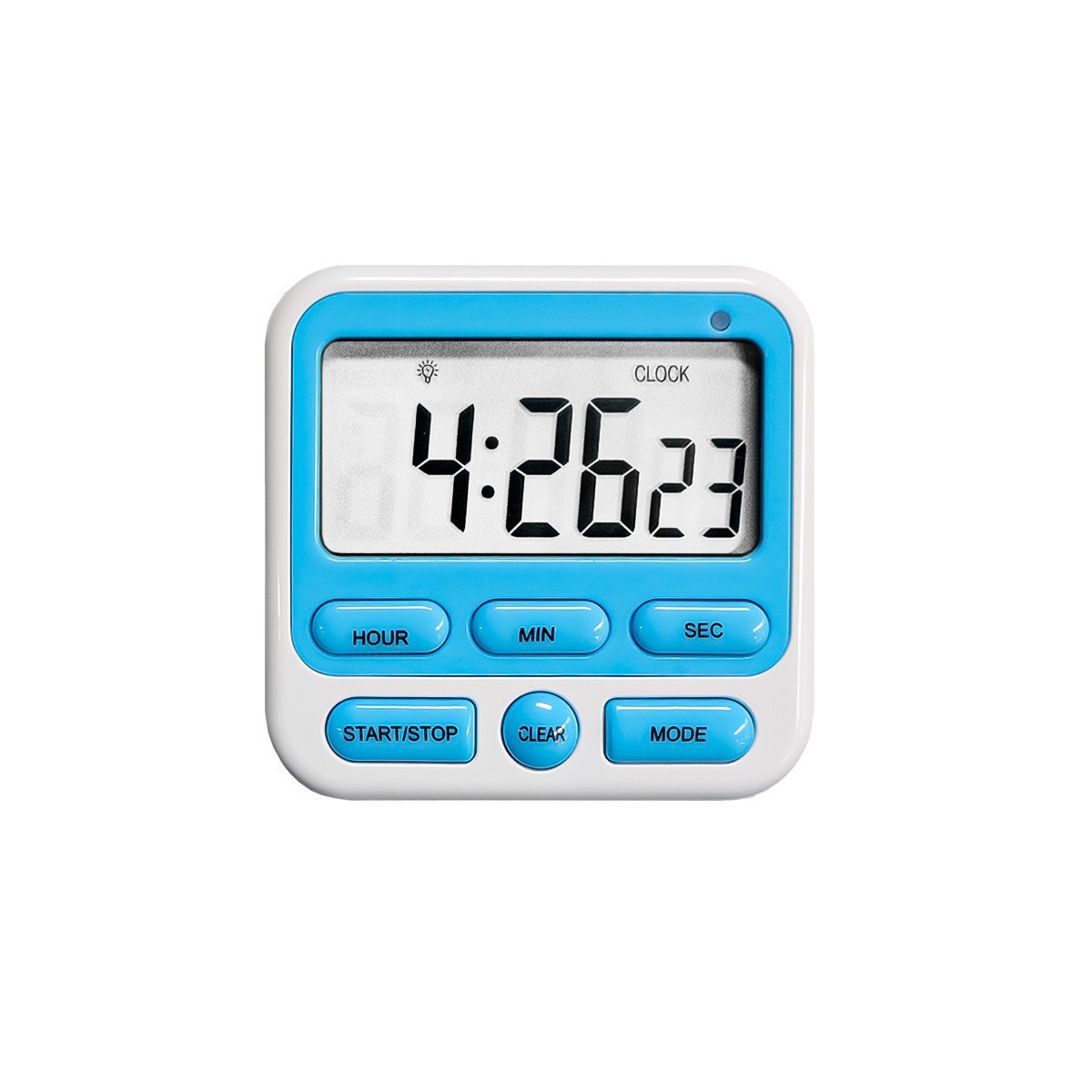 Temporizador de cocina digital con cuenta regresiva - Reloj temporizador magnético con cuenta regresiva para cocinar, hornear, gimnasio y estudiantes