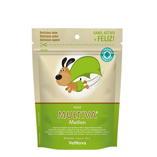 Multiva – Alimento complementario para perros Multiva Motion 60 chews.
