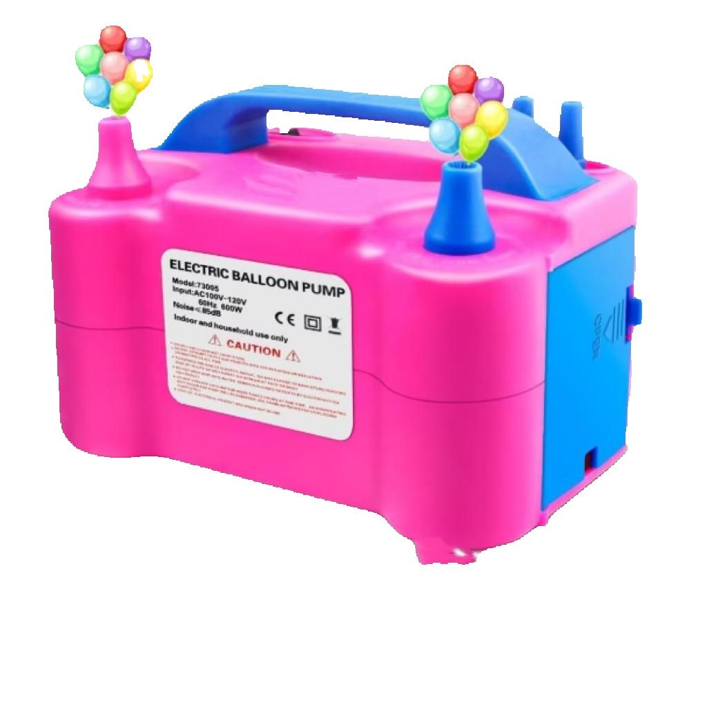 IPSDI Bomba eléctrica para globos, bomba de globos, bomba de globos, 2 modos de inflado, inflador de globos para decoración de cumpleaños, decoración de fiestas, decoración de Navidad