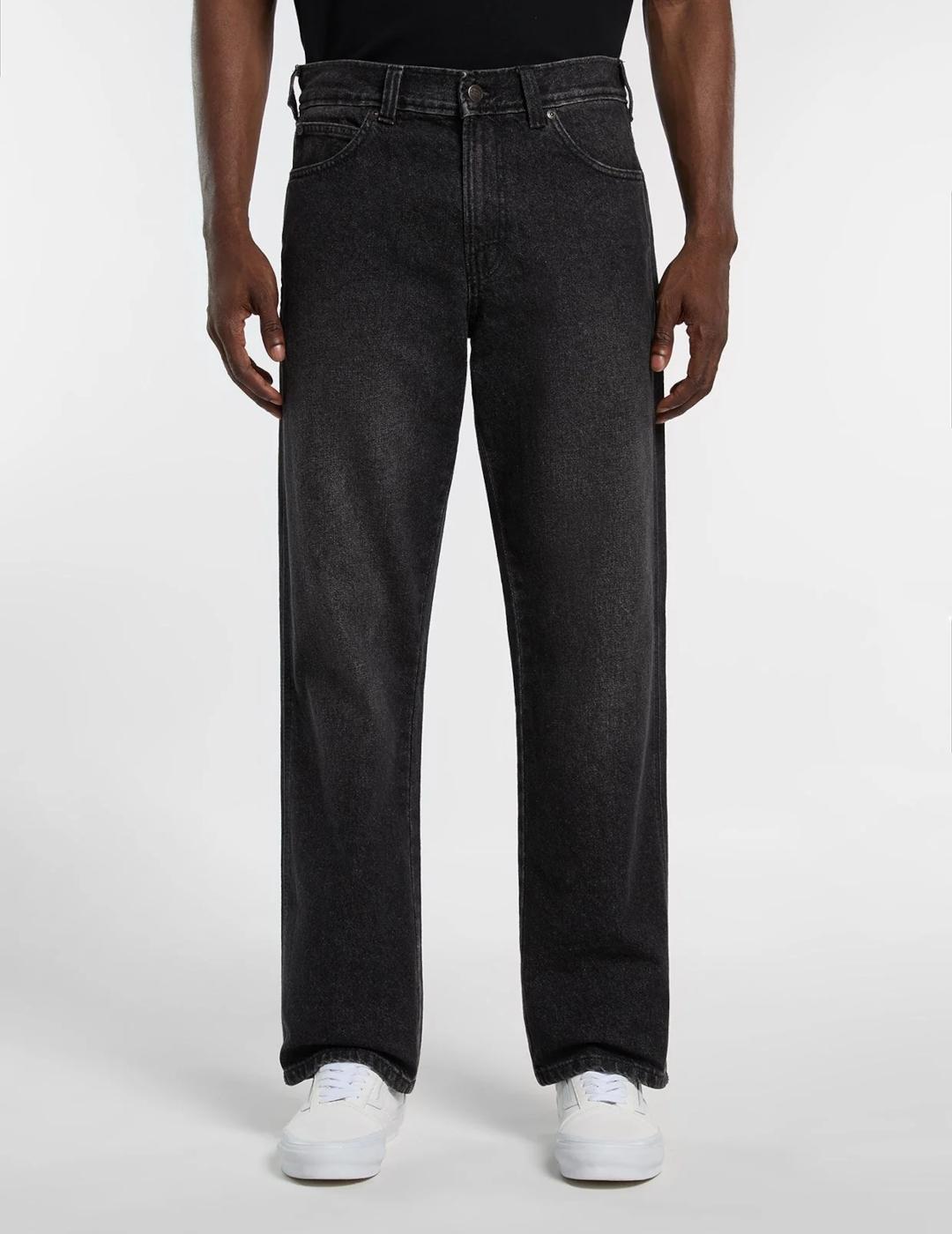 DICKIES JEANS BLACK WASH WORK RELAXED