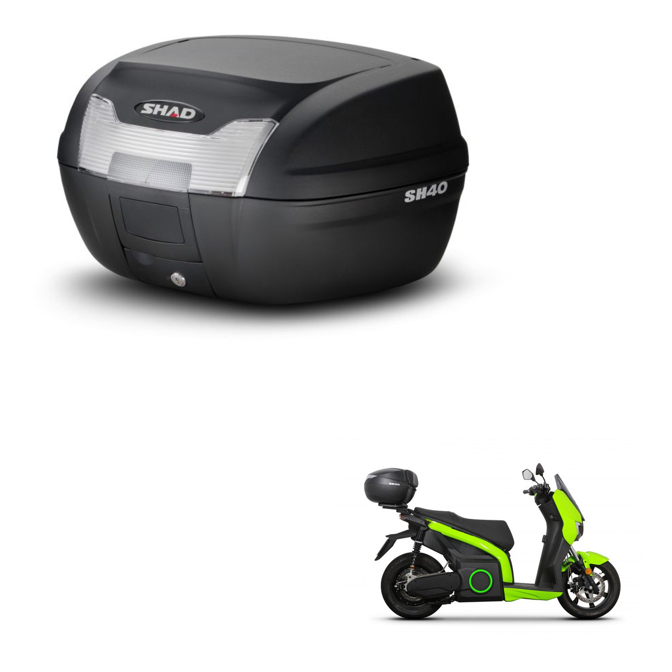 Baul Trasero + Herraje Montaje Sh40 Sh 40 2011 KIT-240479