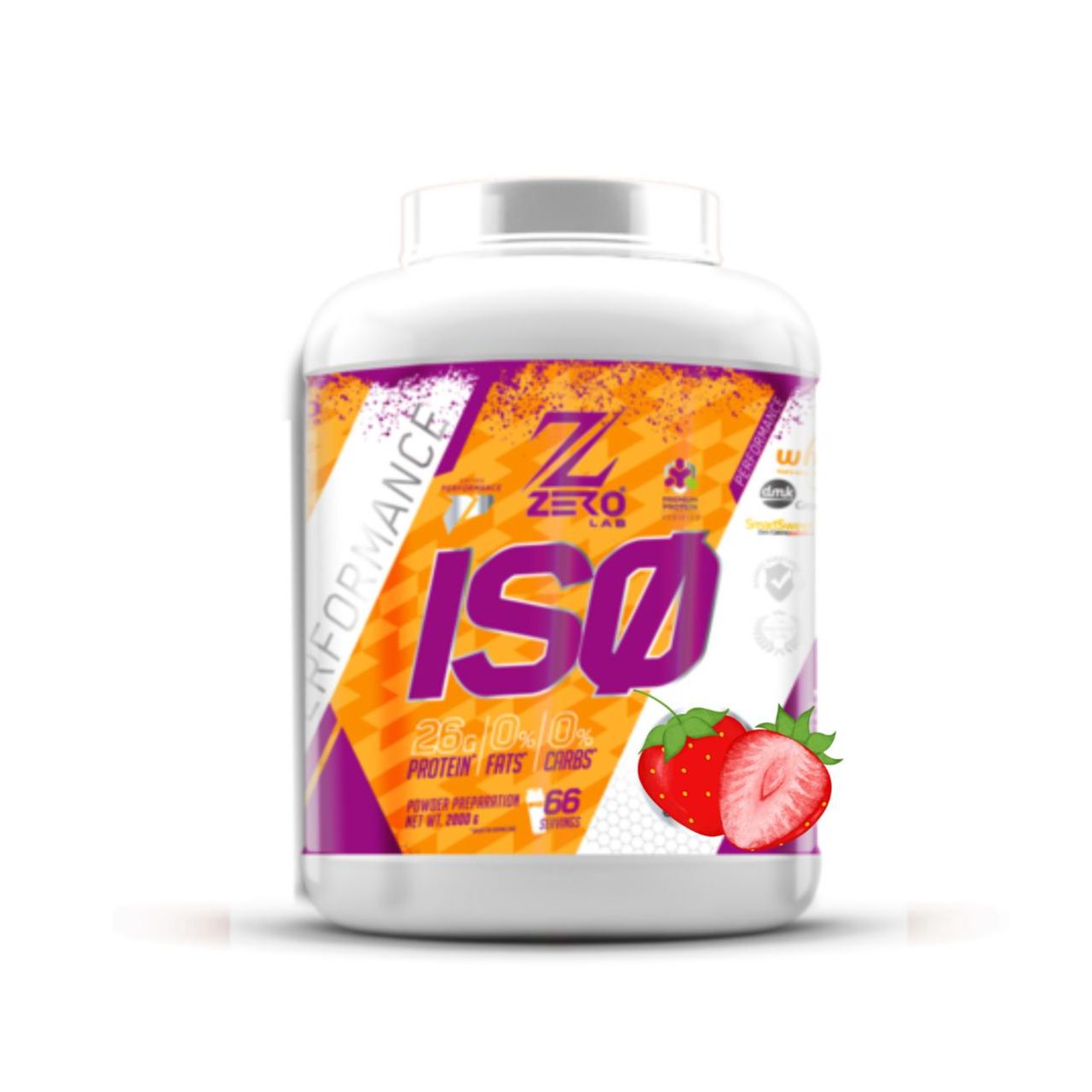 ISO PROTEIN - Proteína ISO 1kg-2kg Zerolab - AISLADO de proteína de suero de leche WHEYCO®. La mejor calidad para la recuperación muscular. Bajo en grasas, sin azucares añadidos.