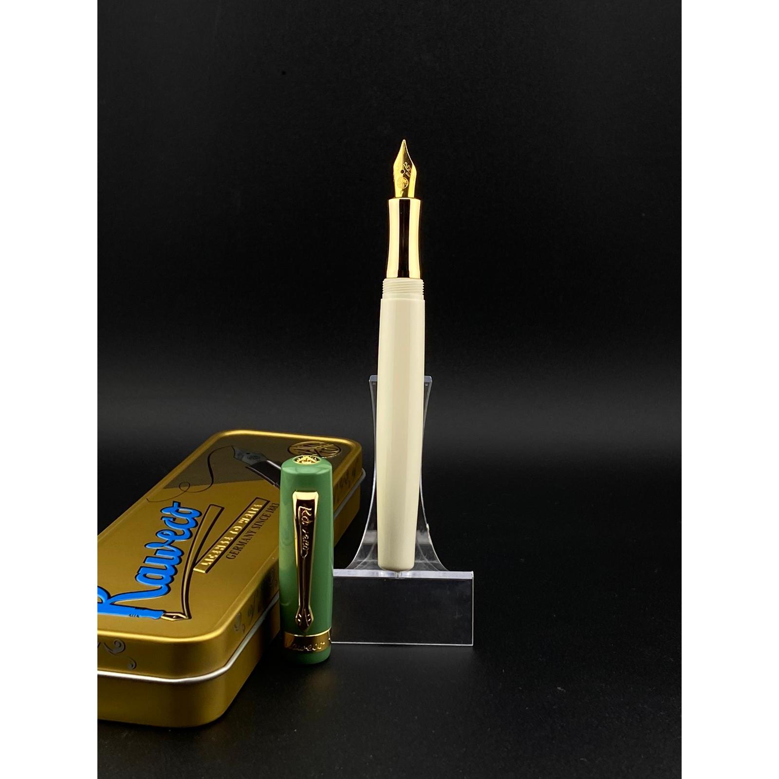 Pluma Estilográfica Kaweco Student Swing Crema-Verde