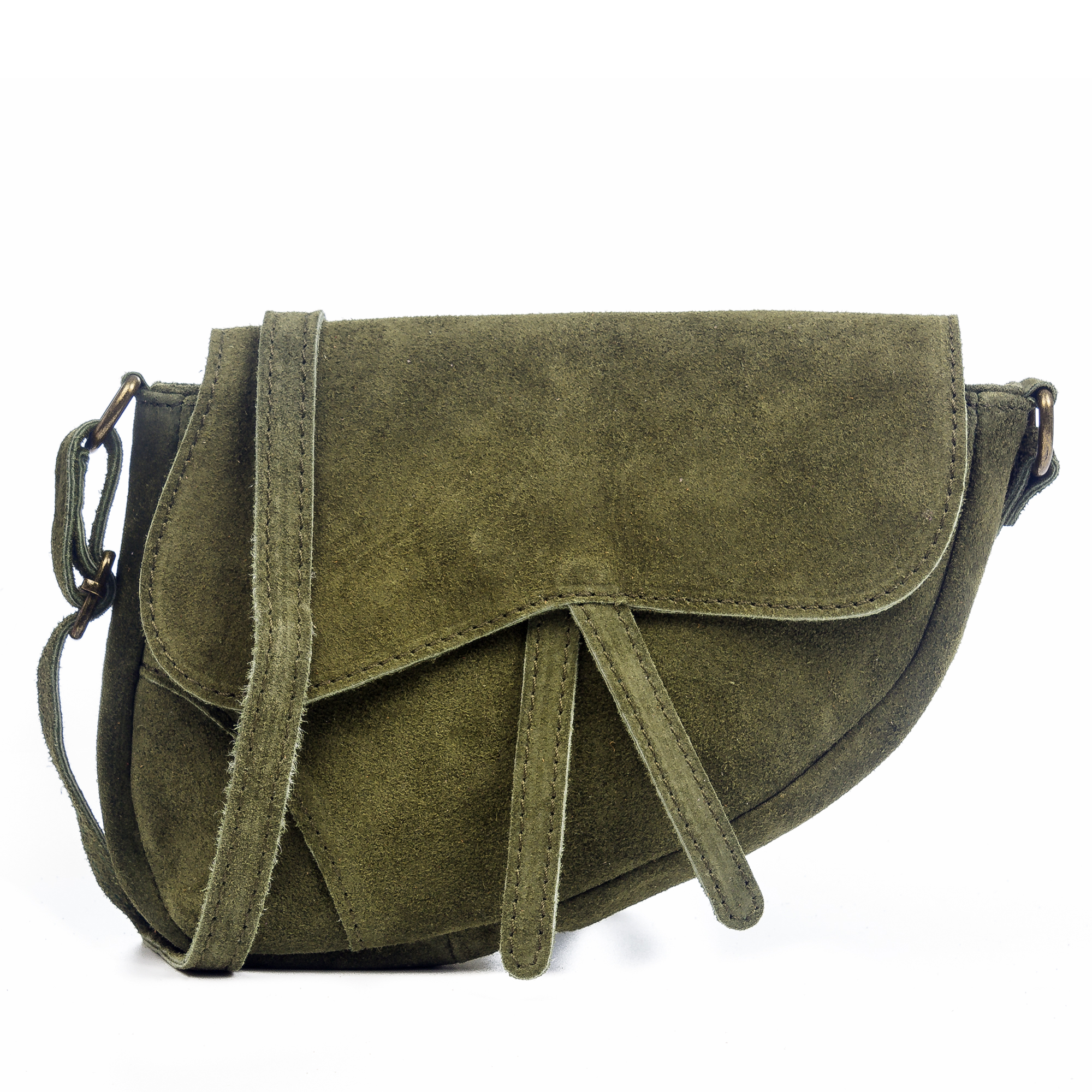 Firenze Artegiani. Susanna Bolso bandolera Mujer.Piel auténtica Gamuza . Made in Italy. Vera Pelle Italiana.
