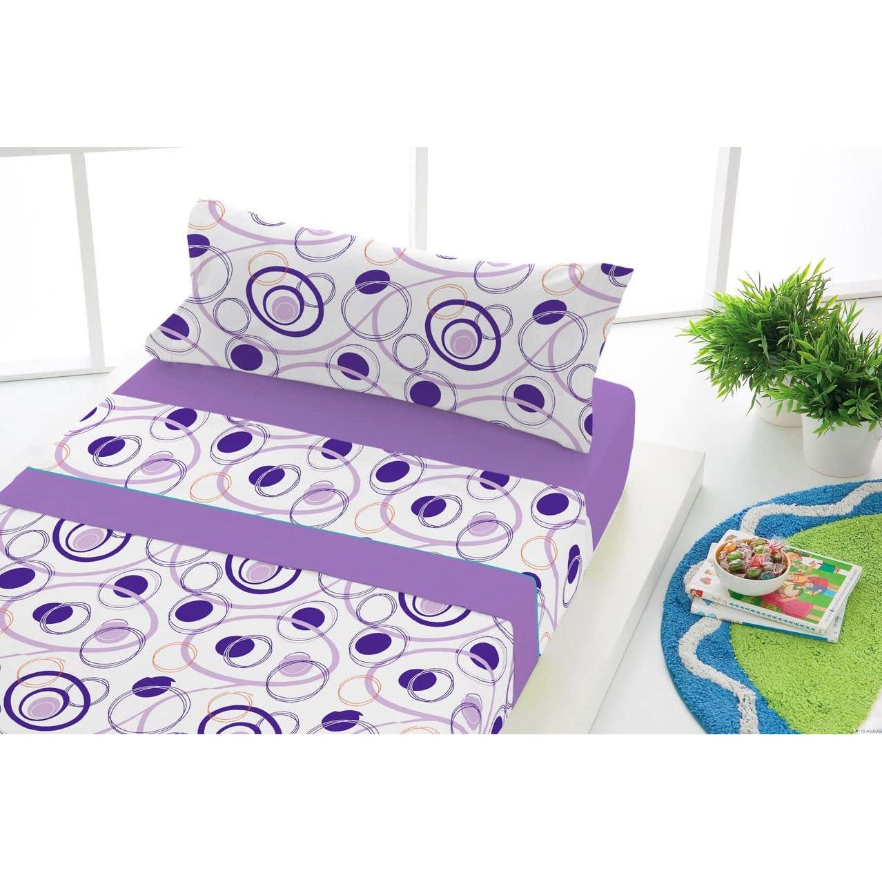SABANALIA Juego de sábanas estampadas Dance (Disponible en varias medidas)