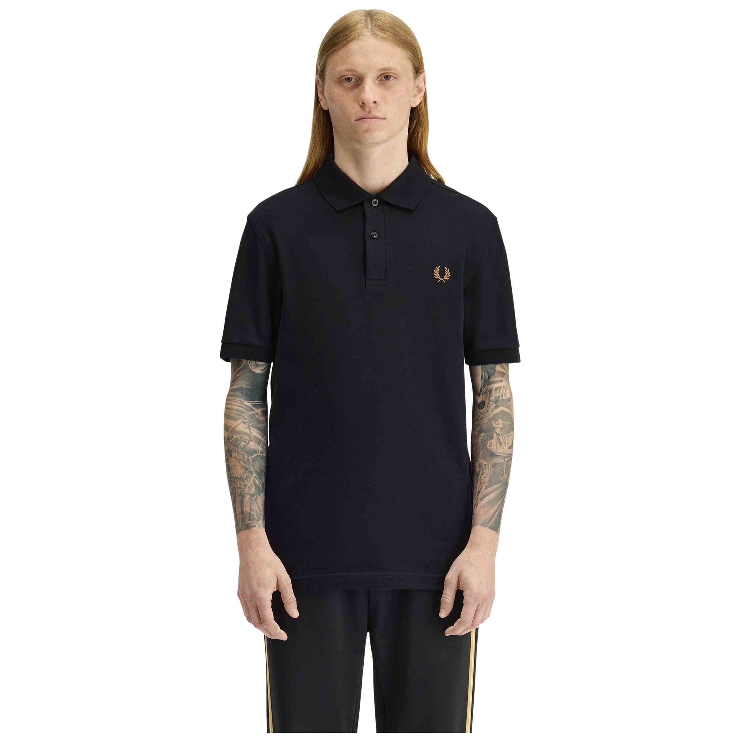 Polo De Manga Corta Fred Perry modelo M6000 para Hombre en color Rojo