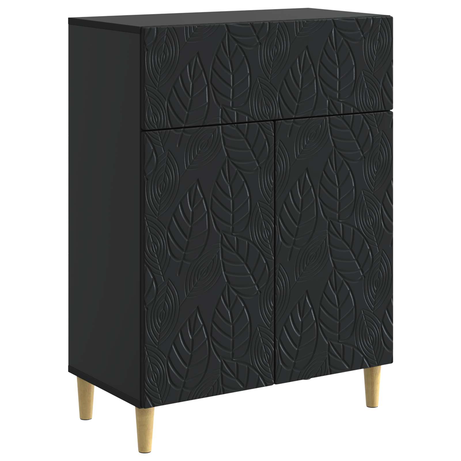 vidaXL Aparador  66 x 34,5 x 90 cm Madera de ingeniería Multicolor