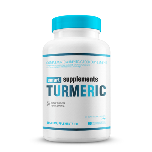 Cúrcuma 500mg - 60 Cápsulas Vegetales [Smart Supplements]