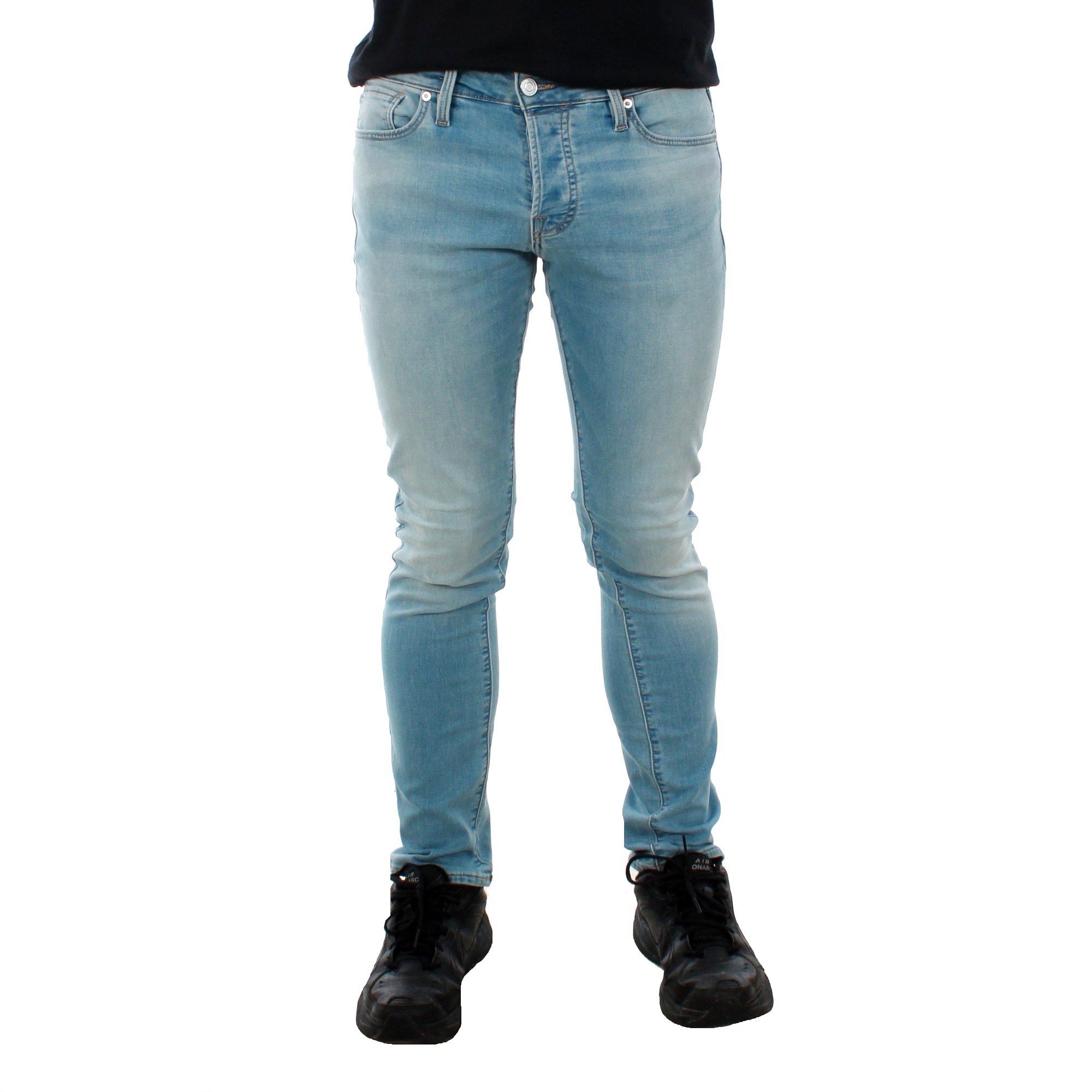 JACK & JONES Jeans Slim Vaqueros Slim Fit Pantalón Vaquero Glenn Hombre 12150575