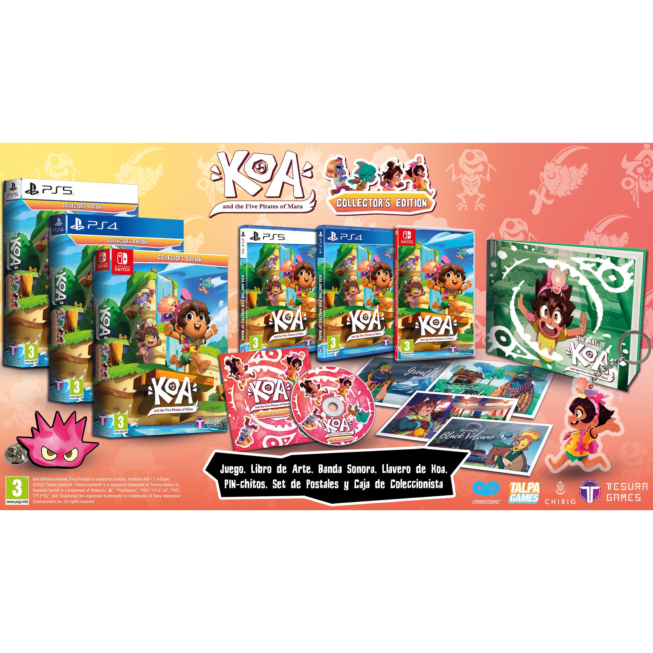 Koa and the Five Pirates of Mara Collectors Edition - PS4 - Nuevo Precintado - PAL España