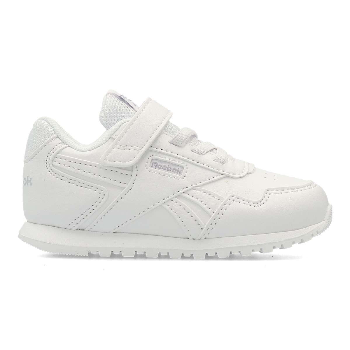 Reebok - Zapatillas deportivas Royal Glide 1 para niña, cómodas y transpirables con cierre de velcro y cordón elástico, suela de caucho y plantilla acolchada extraíble