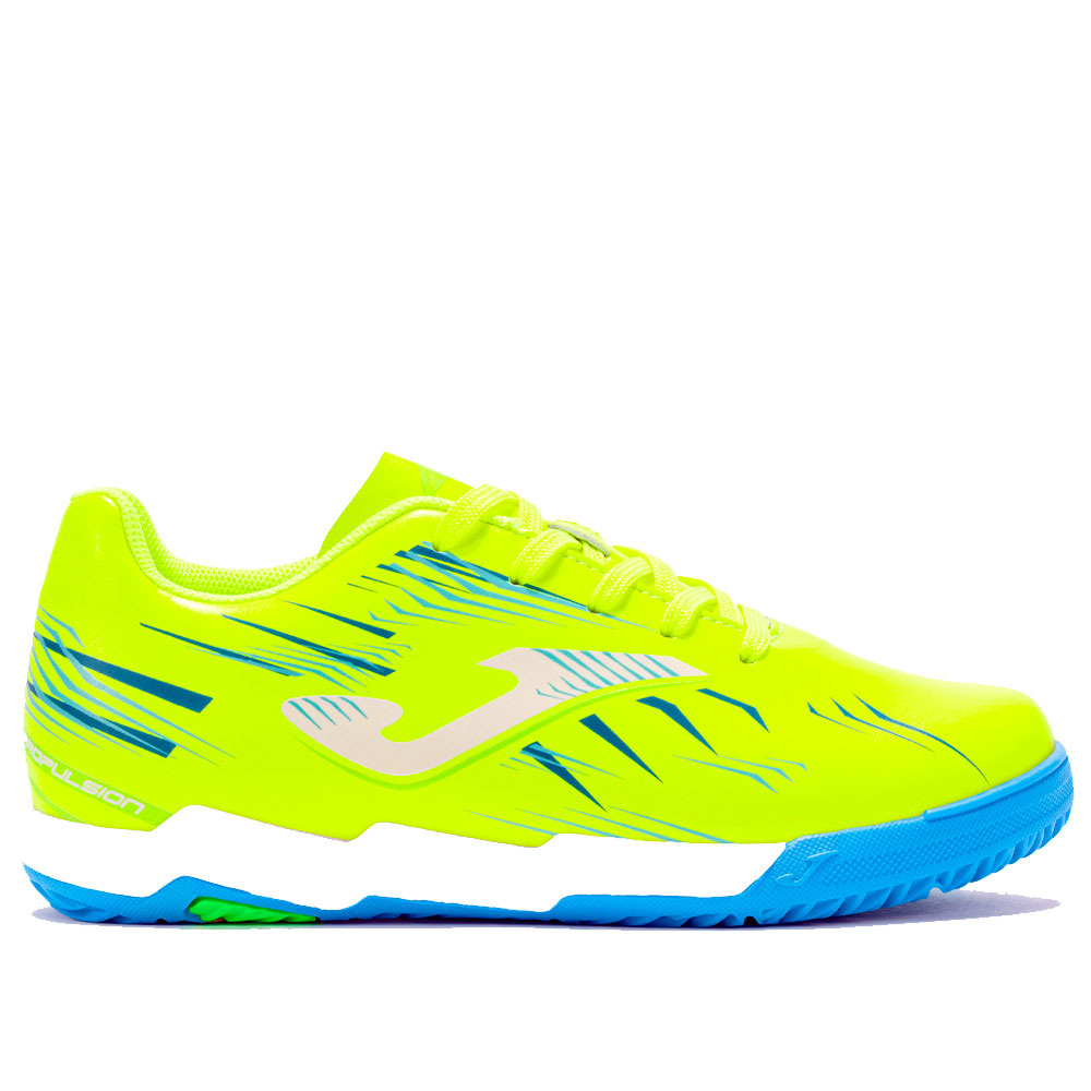 Zapatillas Fútbol Sala Joma Propulsion Jr 2509 Amarillo Flúor Indoor 106116  Calzados DEPORTES FUTBOL-SALA Joma MARCAS