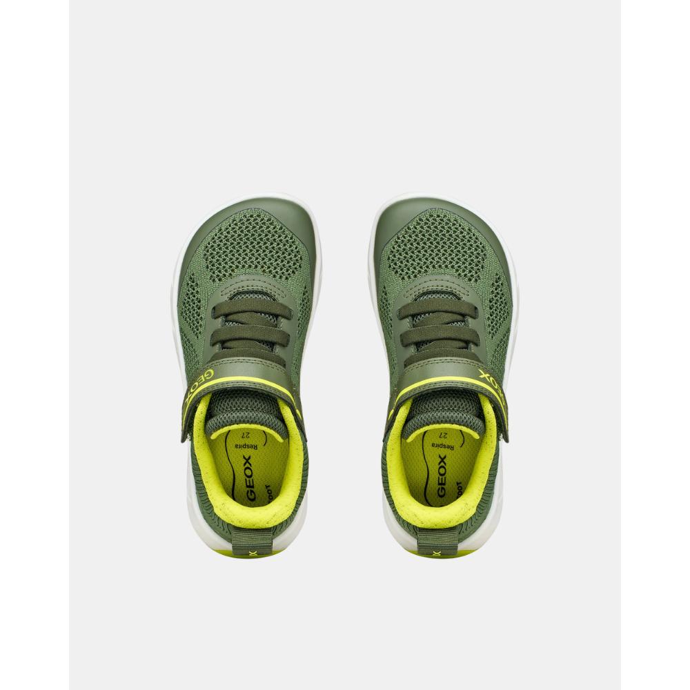 GEOX J65PDB 06K9J Zapatillas Bajas Barefoot Infantil Verde