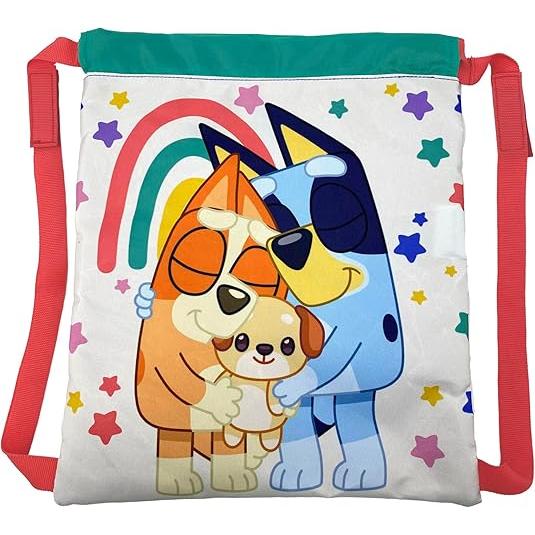Saco Mochila Bluey 30x35cm