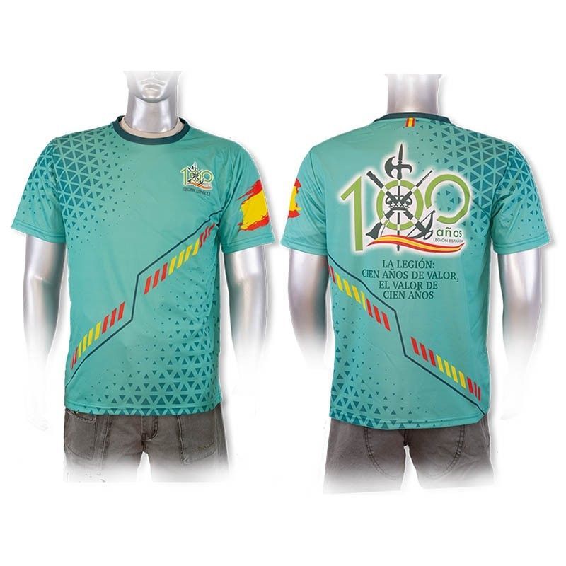 Camiseta Sublimación Barbaric 100 Aniversario Legión