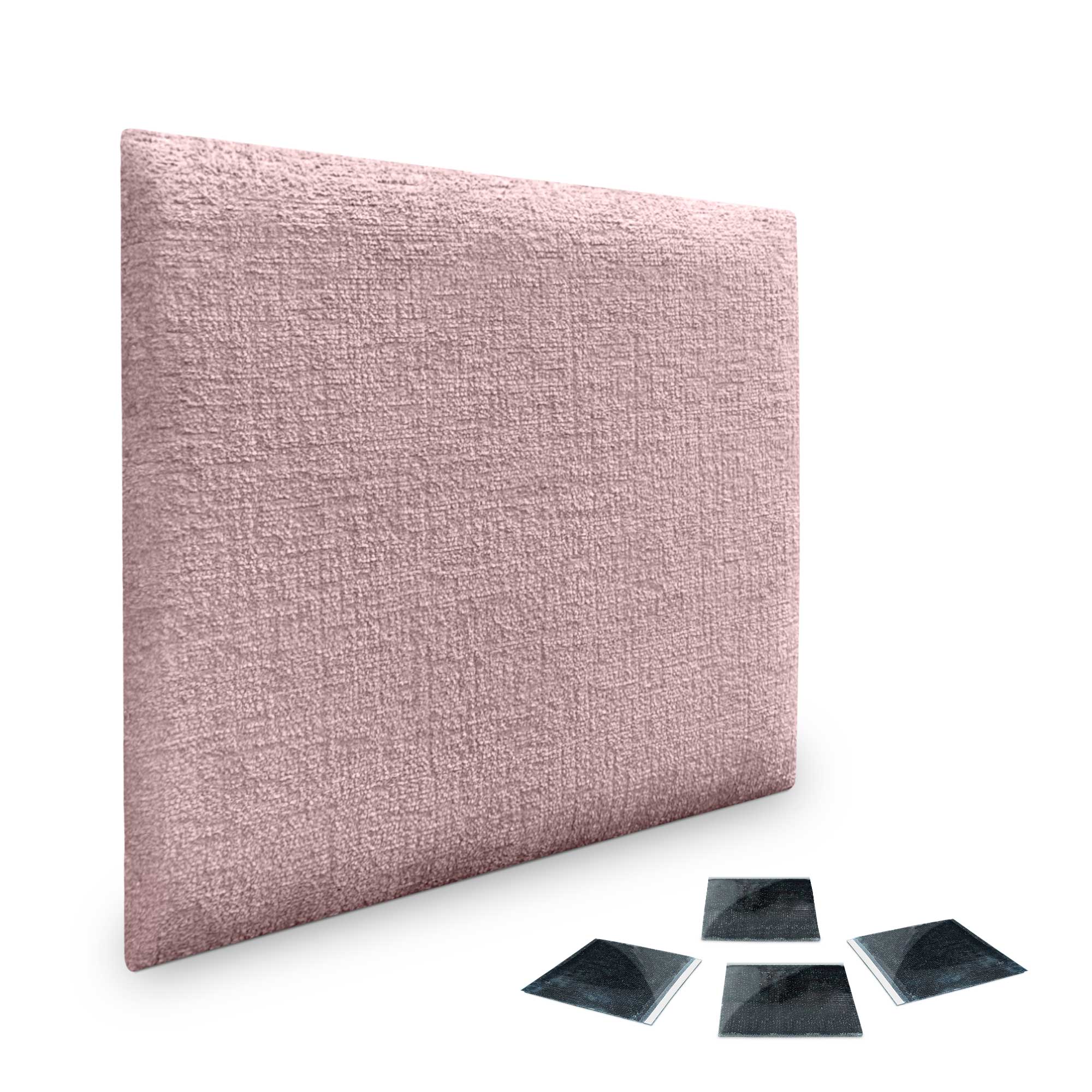 DHOME Paneles Tapizados de Lana Ecológica Autoadhesivos para Pared Acústicos Absorbentes Protección Impactos Cabeceros