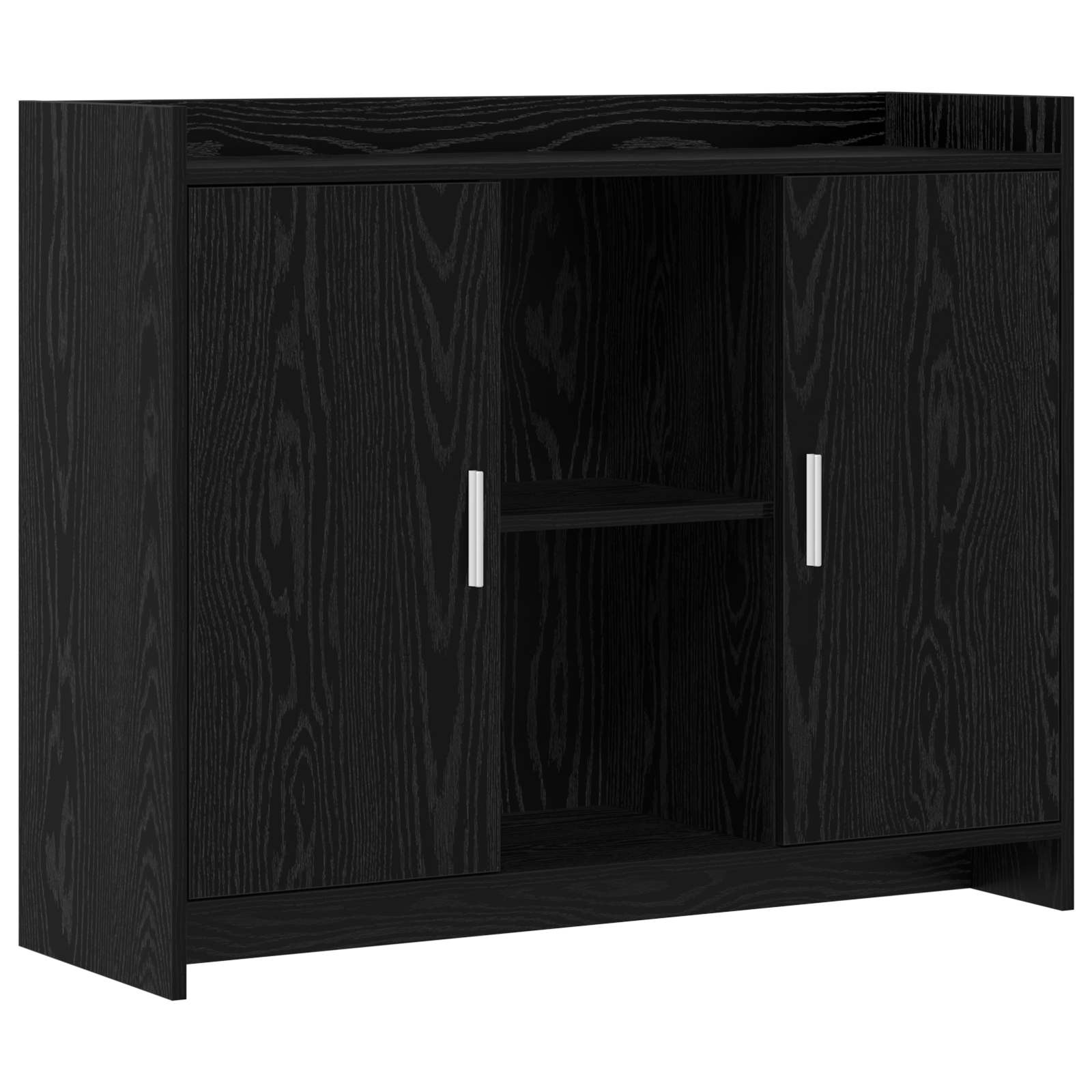 vidaXL Aparador  98,5 x 33 x 80 cm Madera de ingeniería Multicolor