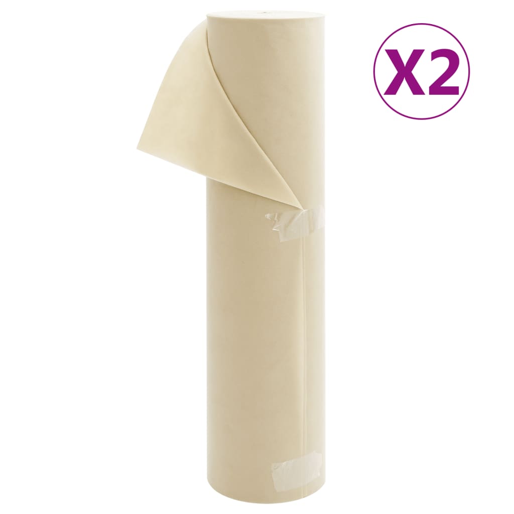 vidaXL Cubierta para Plantas Protección contra Heladas 2 Rollos 70 g/m² 50x1,6 m Color Verde,  Blanco,  Beige y mas
