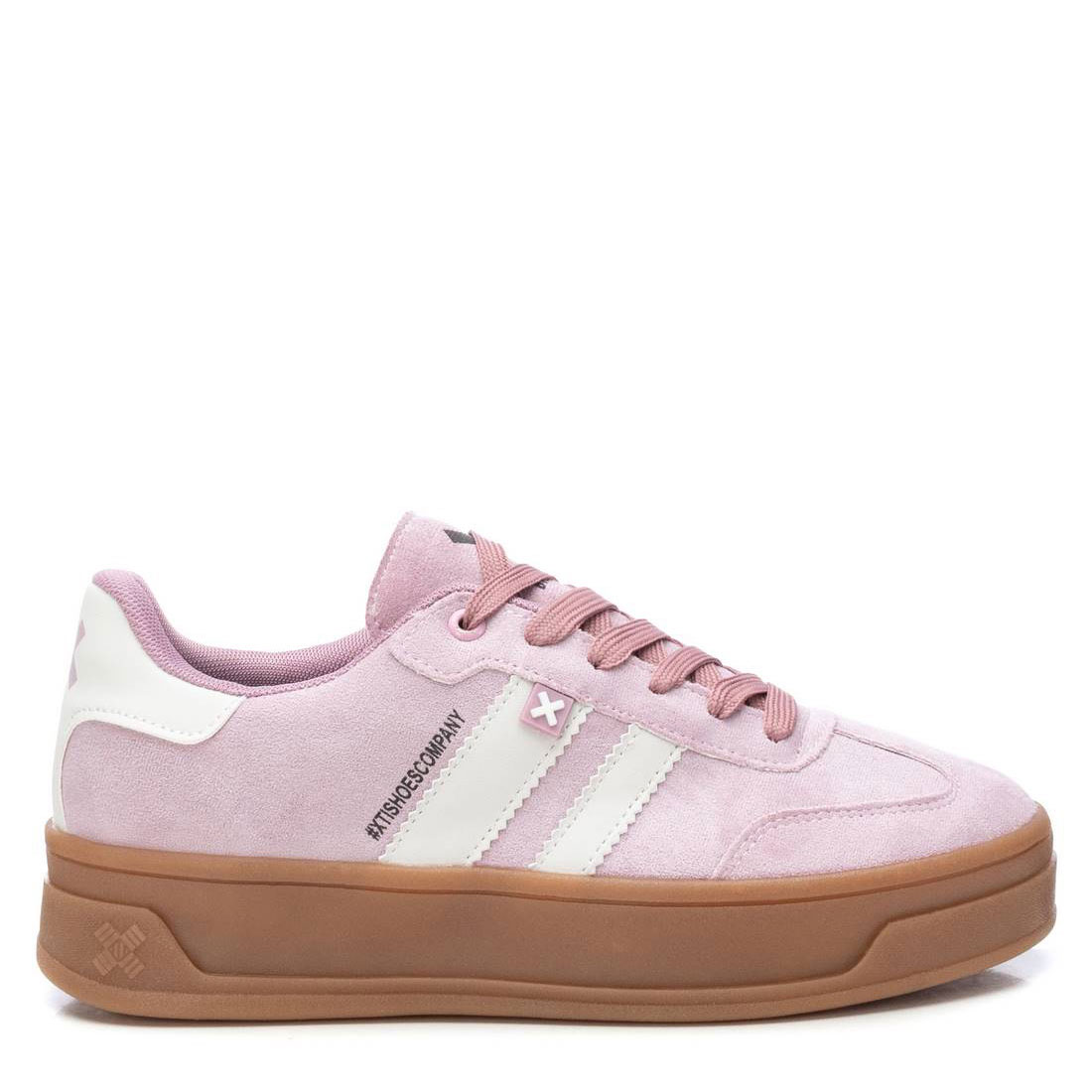 Xti Zapatilla de mujer rosas 143644-NUDE , para Mujer