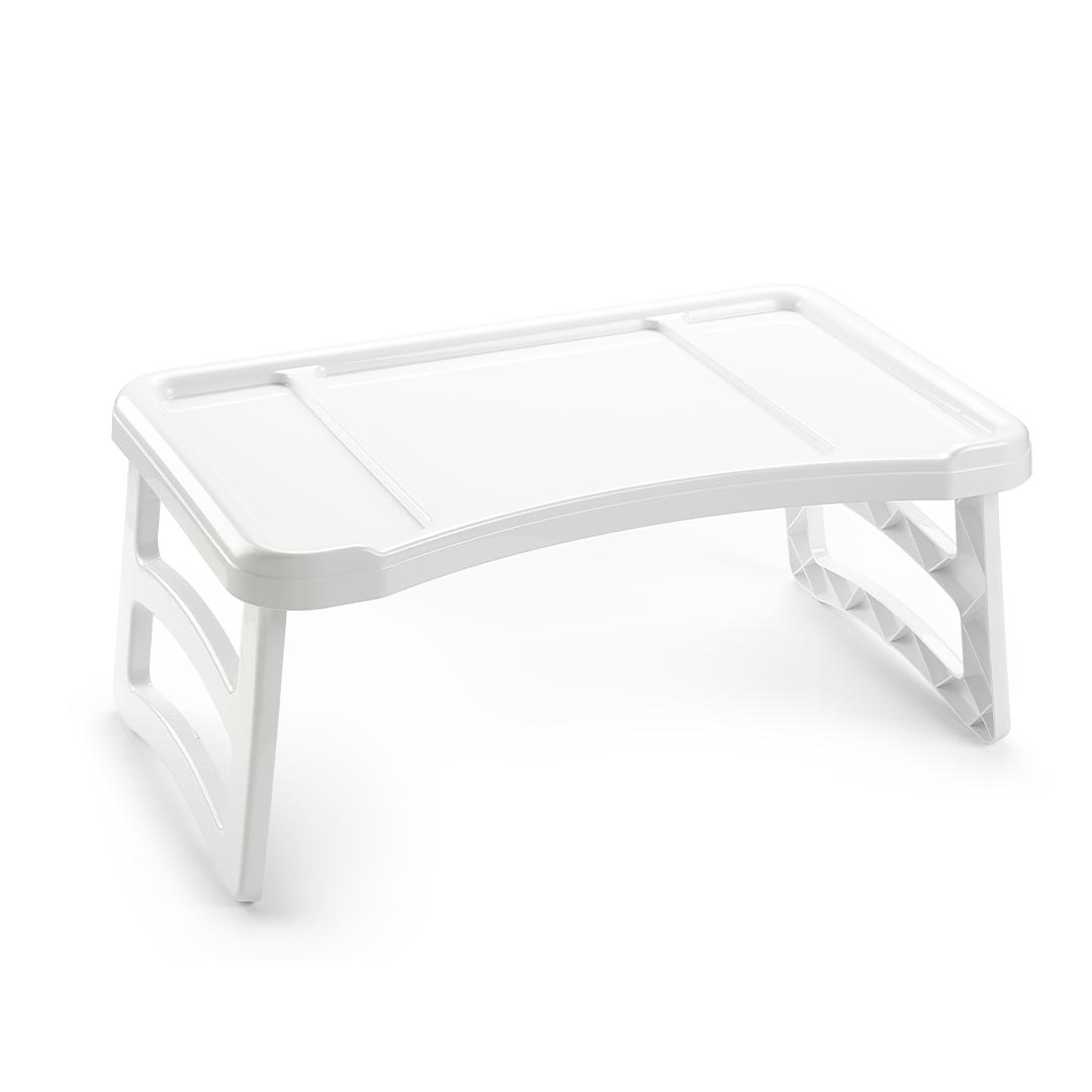 UD - Plastic Forte Mesa auxiliares color aleatorio ,Mesa para Sofa/Cama Plegable 51 x 33 x 23,5 cm | Bandeja de Plástico