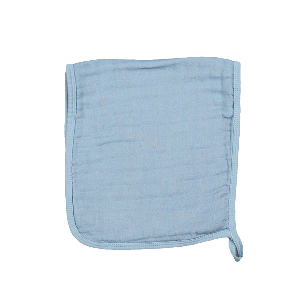 CA Babero para bebé, toalla, productos para bebé, de fibra de bambú, algodón puro, teñido de seis capas, color sólido