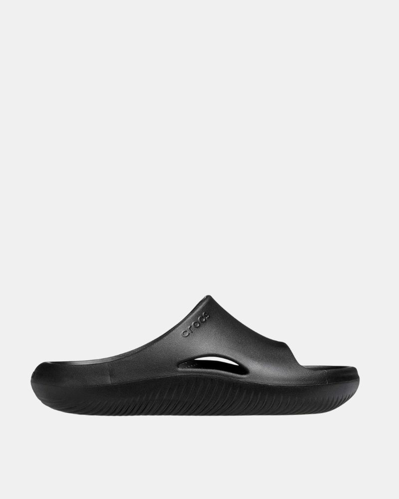 Crocs 208392 MELLOW RECOVERY SLIDE Sandalias Chancletas Hombre Negro