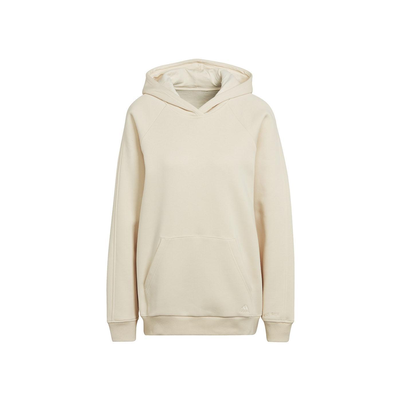 Adidas Sudadera Mujer All SZN Beige Holgada con Capucha