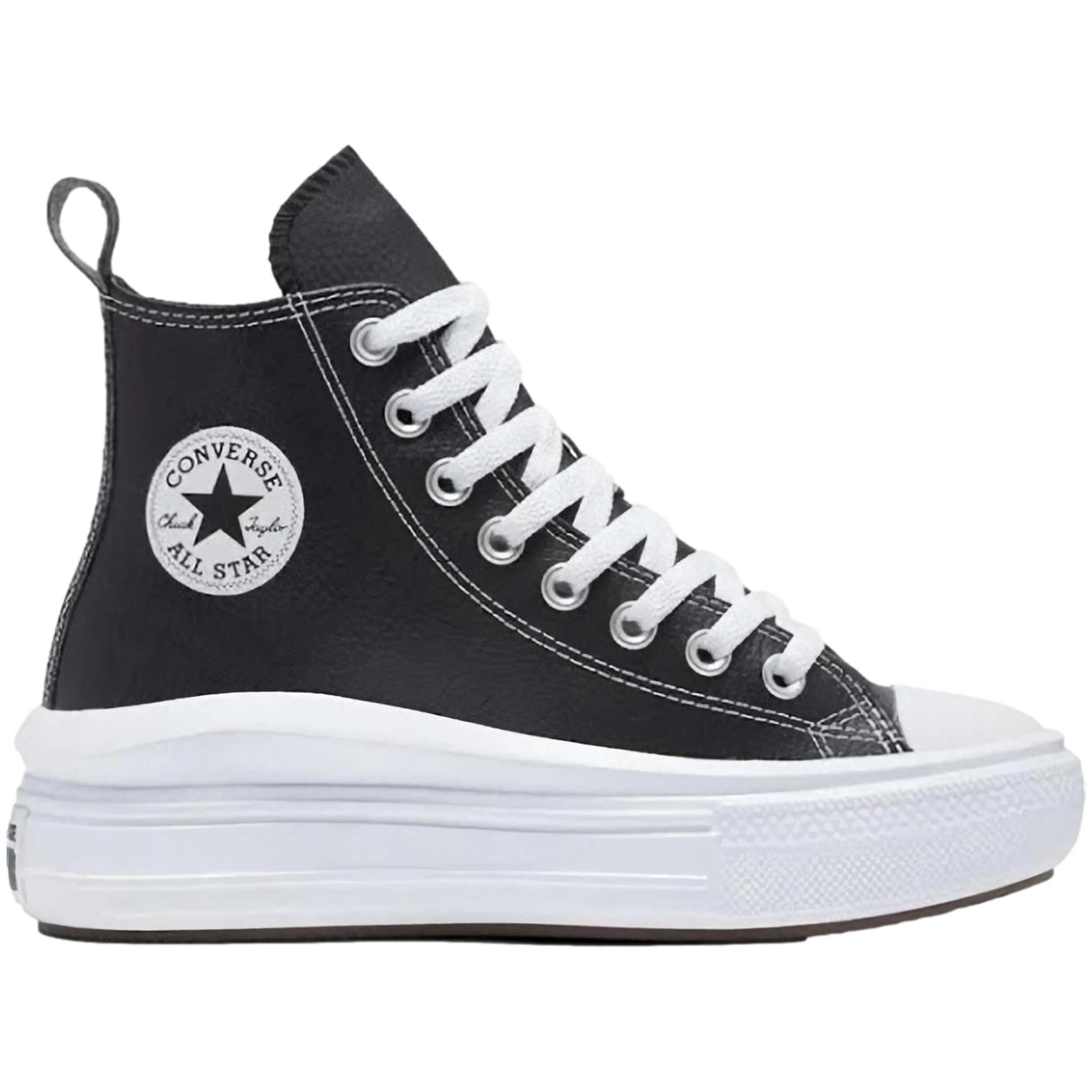 Calzado Sportswear marca Converse modelo A04831C para kids en color negro
