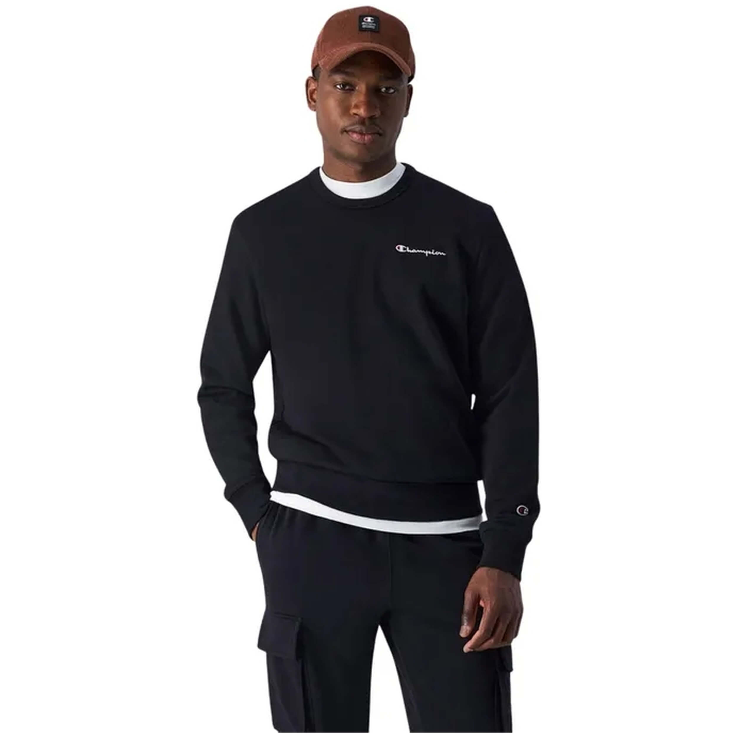Sudaderas marca Champion modelo 220259-Kk001 para hombre en color negro