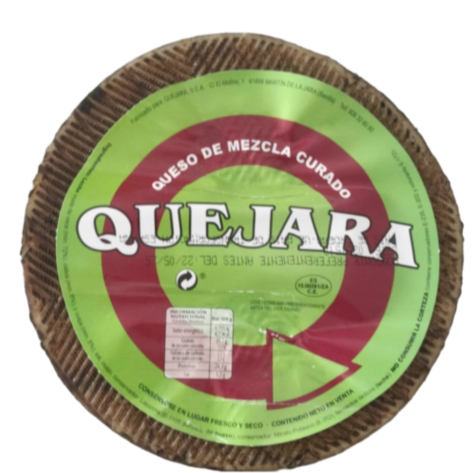 Queso Curado Artesanal Mezcla Ibéricos a domicilio gourmet, - Leche Cruda, Sabor Intenso y Textura Mantecosa, Ideal para Tablas de Queso y Regalos Gourmet