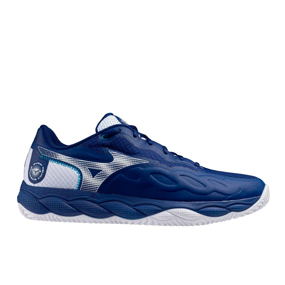 Mizuno zapatillas Wave Enforce Court CC hombre azul