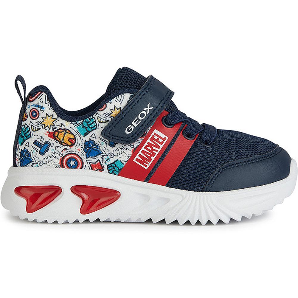 Geox J Assister C4243 Navy- - Zapatillas Casual Infantil MKP