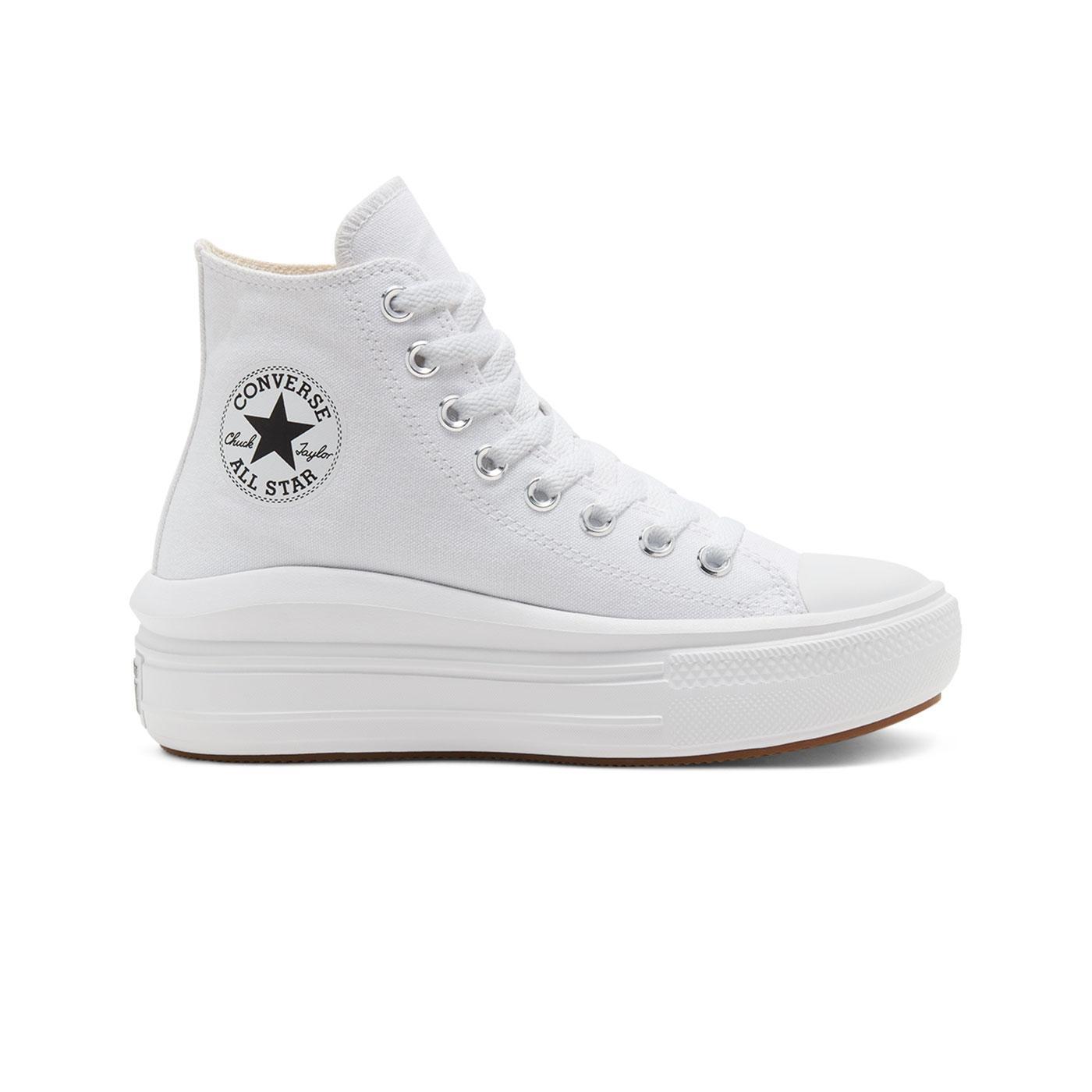 Zapatilla Mujer Converse Move Hi Top Blanca