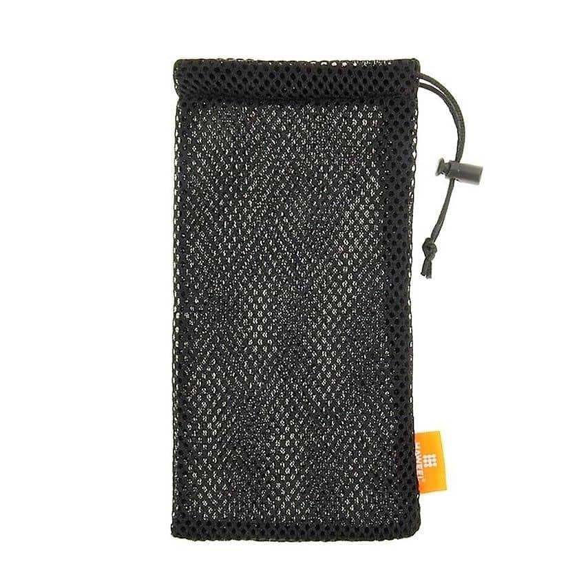 Funda calcetin para Oale Note 10 Pro (2021) Malla Nylon con Cierre Seguridad - Negra