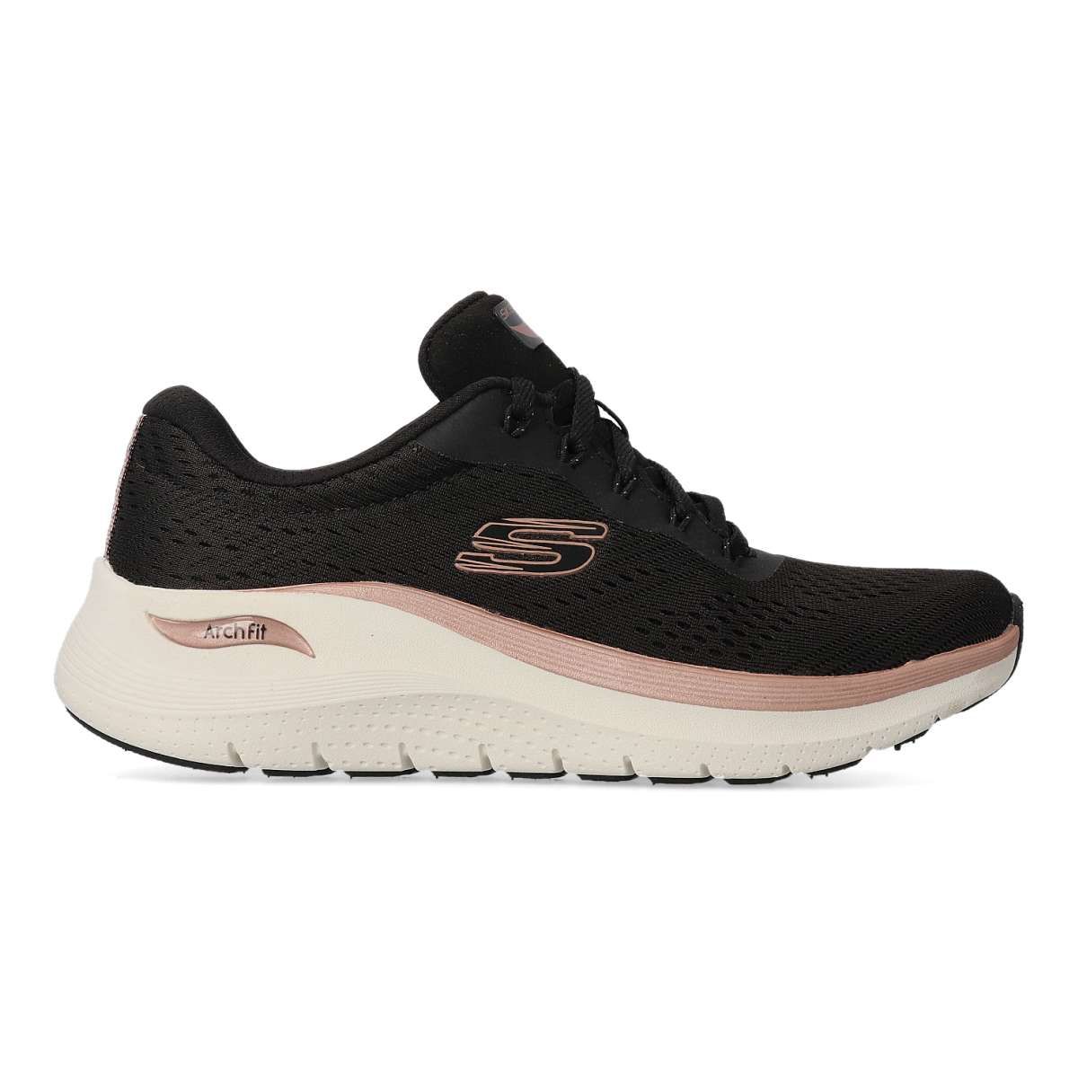 Skechers - Zapatillas de running Arch Fit 2.0 Glow The Distance para mujer, con cierre de cordones, sello APMA y plantilla extraíble Arch Fit®