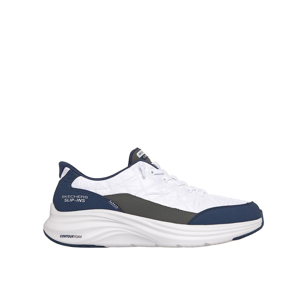 Skechers Contour Foam - Cozy Fit Zapatillas para hombre blancas en sintético 85806