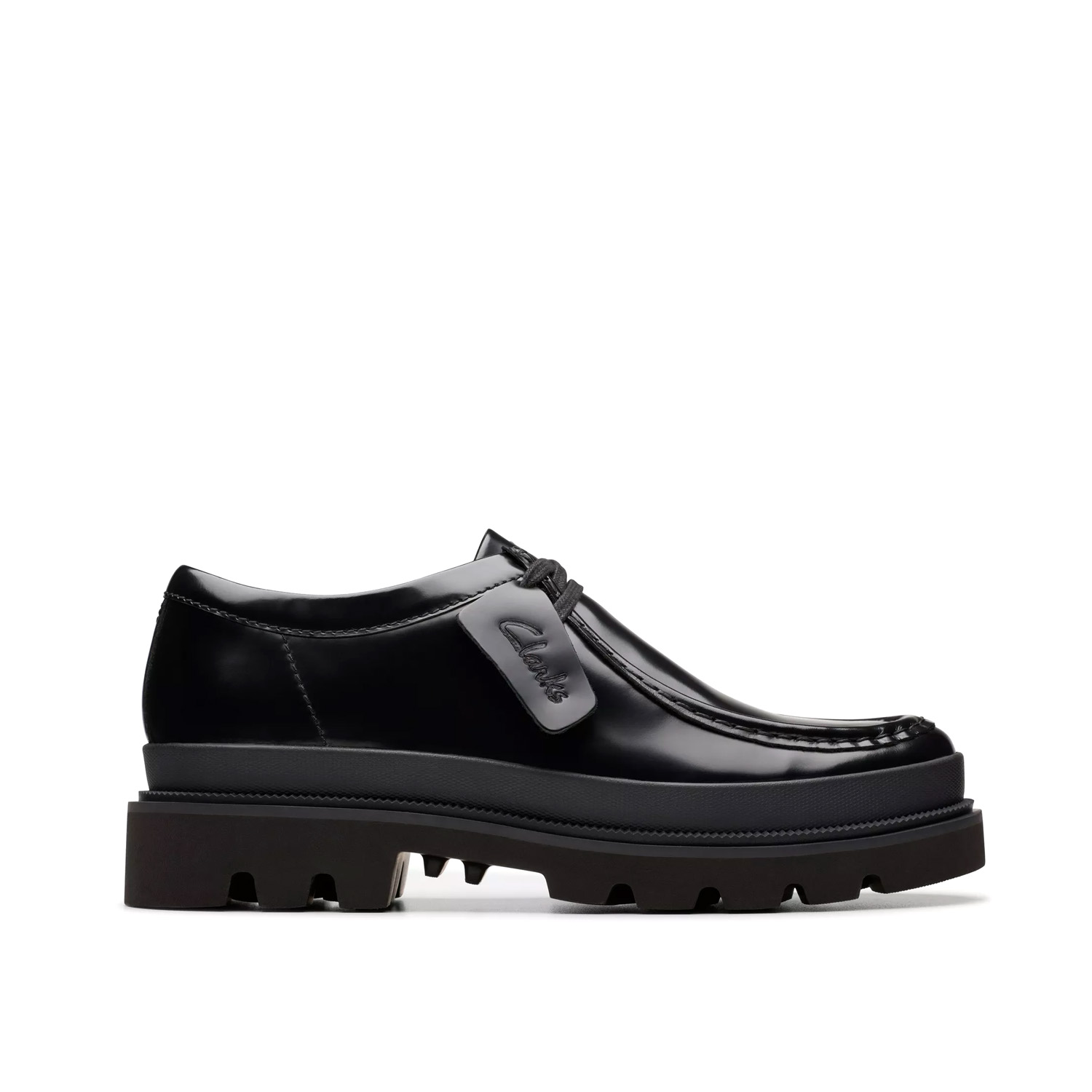 Clarks - Sneaker nero  calz uomo BADELL SEAM