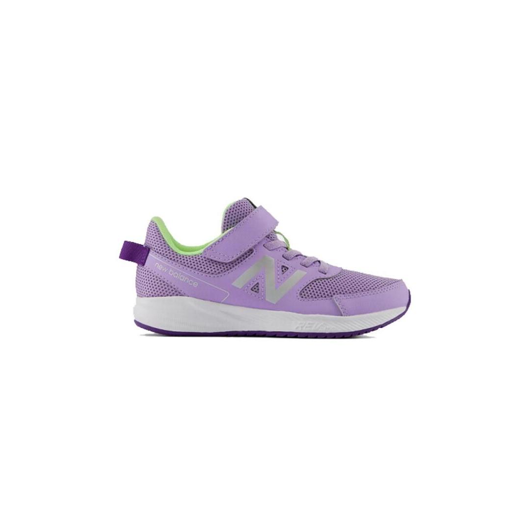 New Balance 570LL3 Zapatilla Niño/a Lila - Horma Clásica - Malla y Refuerzo Sintéticos
