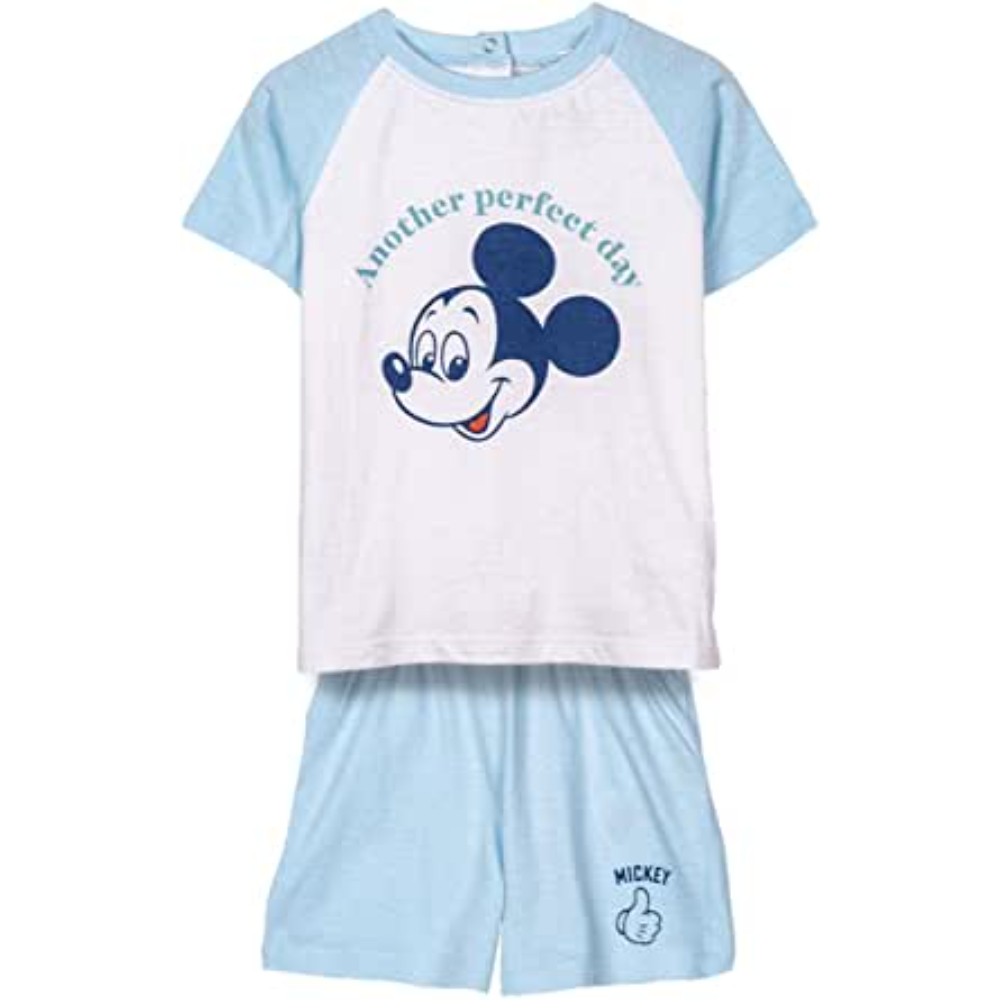 Disney Mickey Mouse Cerdá Pijama corto 73116 azul claro Bebé