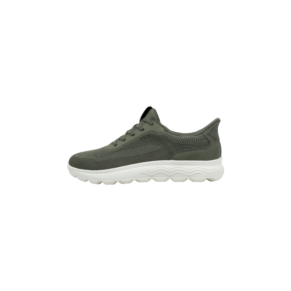 Geox U SPHERICA PLUS A Deportivas Planas Hombre Verde