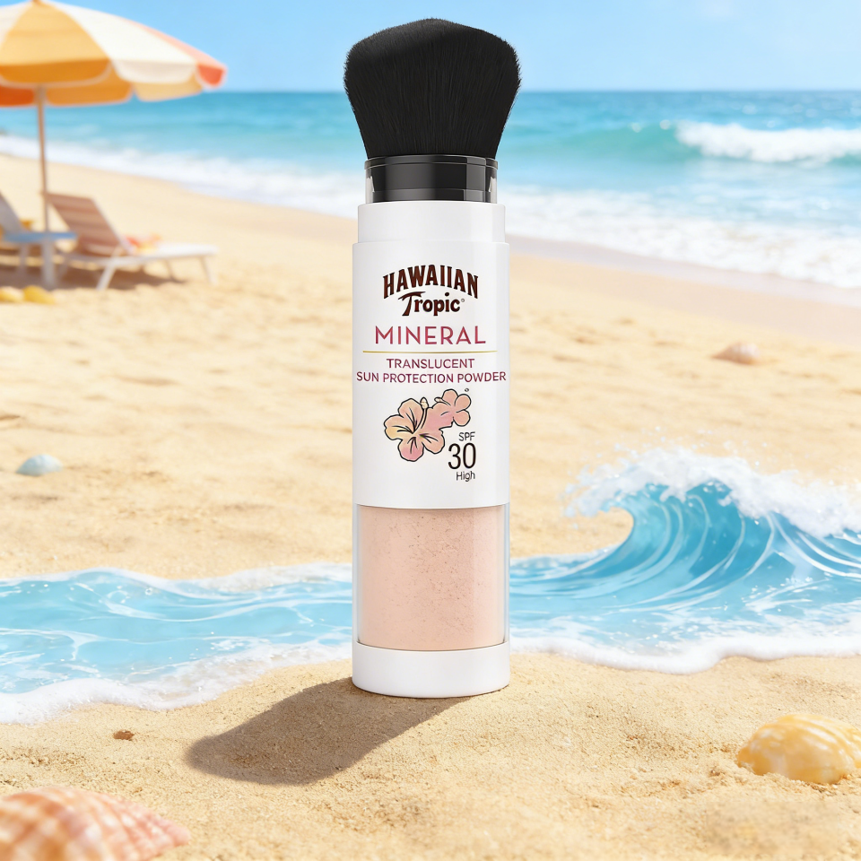 Hawaiian Tropic - Brocha Mineral Spf 30