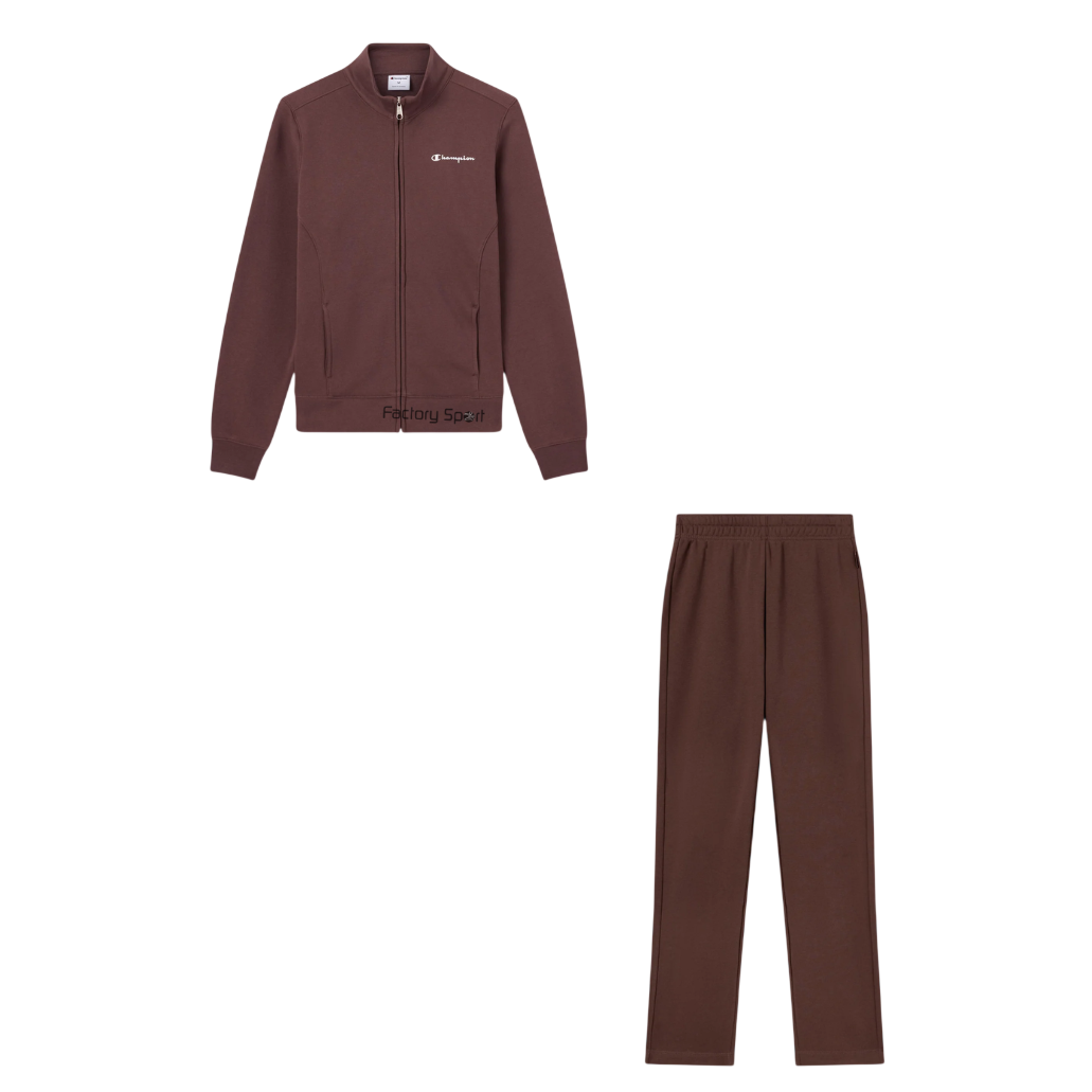 CHAMPION CHANDAL 118289 MJ ALGODON CHOCOLATE MS578 PARA MUJER