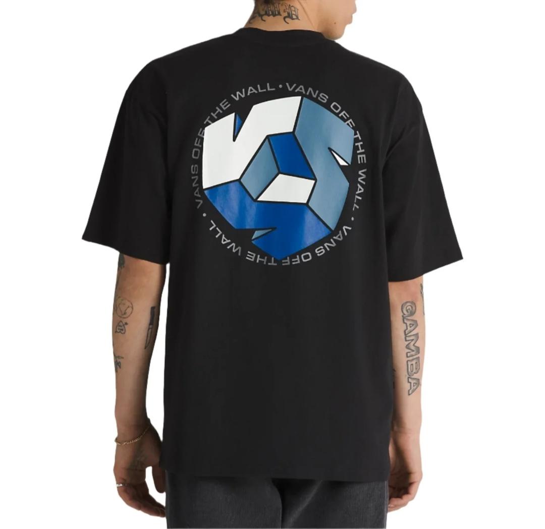 Camiseta para Hombre  Vans Cycle V SS Negro